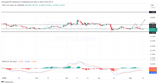Dự báo giá XRP | Nguồn: TradingView